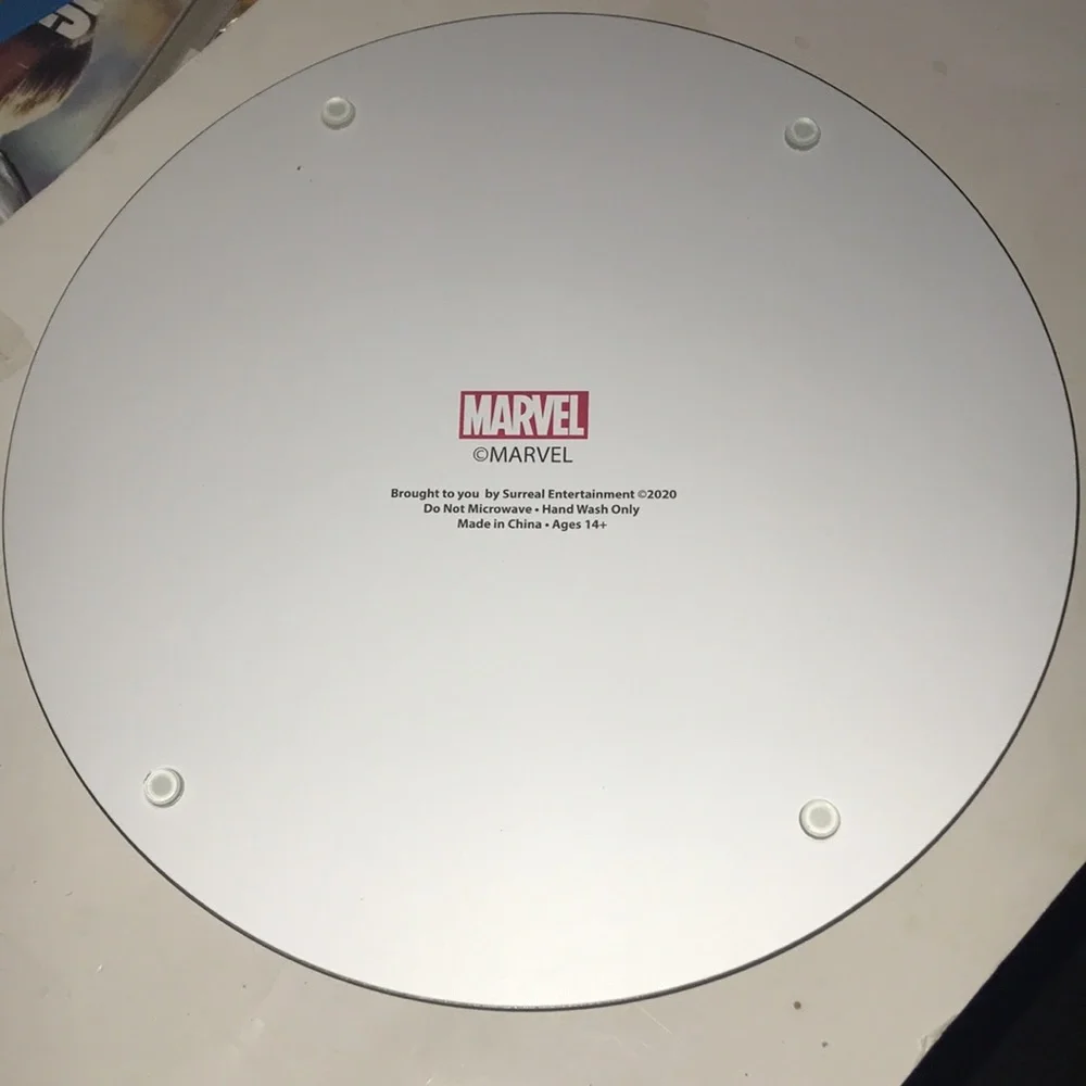 NIB Captain America Glass Cutting Board